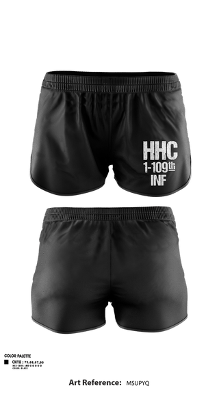 Ranger Panties, HHC 1/109th INF, Army, Teamtime, Team time, sublimation, custom sports apparel, team uniforms, spirit wear, spiritwear, sports uniforms, custom shirts, team store, custom team store, fundraiser sports, apparel fundraiser