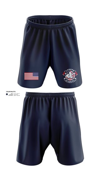 Athletic Shorts With Pockets, FWCS Career Academy, Fire Department, Teamtime, Team time, sublimation, custom sports apparel, team uniforms, spirit wear, spiritwear, sports uniforms, custom shirts, team store, custom team store, fundraiser sports, apparel fundraiser