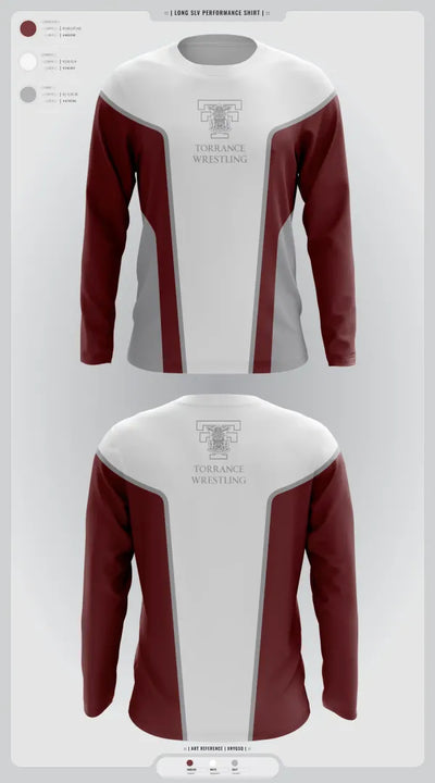 Torrance Wrestling 54708055 Long Sleeve Performance Shirt 2