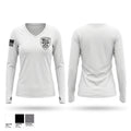 Lauderdale County Sheriff's Department SWAT Women's Long Sleeve V-neck Shirt - 1