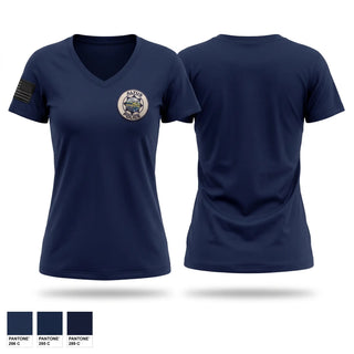 Womens Short Sleeve Vneck Shirt, Altus Police Department, Police, Teamtime, Team time, sublimation, custom sports apparel, team uniforms, spirit wear, spiritwear, sports uniforms, custom shirts, team store, custom team store, fundraiser sports, apparel fundraiser
