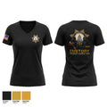 Sacramento Sheriff’s Office CERT team Women's Short Sleeve V-neck Shirt - 1