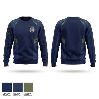 Crew Neck Sweatshirt, Ferris ISD Police Department, Police, Teamtime, Team time, sublimation, custom sports apparel, team uniforms, spirit wear, spiritwear, sports uniforms, custom shirts, team store, custom team store, fundraiser sports, apparel fundraiser