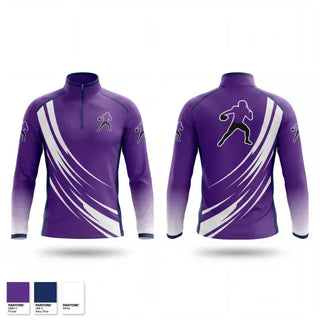 Quarter Zip Jacket, iDareU Academy Inc., , Teamtime, Team time, sublimation, custom sports apparel, team uniforms, spirit wear, spiritwear, sports uniforms, custom shirts, team store, custom team store, fundraiser sports, apparel fundraiser