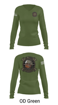 60th LRS 59966938 Women's Long Sleeve V-neck Shirt - 57