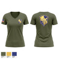 AOSD 78338210 Women's Short Sleeve V-neck Shirt - 1