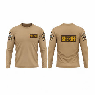 Long Sleeve Performance Shirt, Montgomery County Sheriff’s Office, Police, Teamtime, Team time, sublimation, custom sports apparel, team uniforms, spirit wear, spiritwear, sports uniforms, custom shirts, team store, custom team store, fundraiser sports, apparel fundraiser
