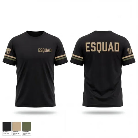 Old School Cotton Feel Shirt, E-Squad, Police, Teamtime, Team time, sublimation, custom sports apparel, team uniforms, spirit wear, spiritwear, sports uniforms, custom shirts, team store, custom team store, fundraiser sports, apparel fundraiser