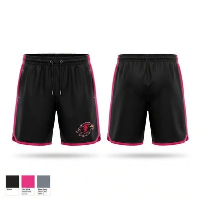JoCo Firebirds Athletic Shorts With Pockets - 1