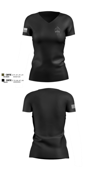 Womens Short Sleeve Vneck Shirt, Hanover Park Police CRT, Police, Teamtime, Team time, sublimation, custom sports apparel, team uniforms, spirit wear, spiritwear, sports uniforms, custom shirts, team store, custom team store, fundraiser sports, apparel fundraiser