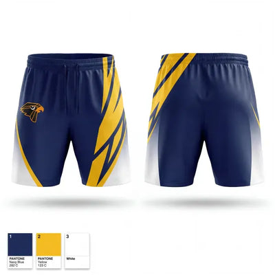 Hillsdale Falcons 72856642 Athletic Shorts With Pockets - 1