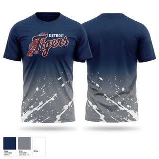 Short Sleeve Performance Shirt, Tigers, Baseball, Teamtime, Team time, sublimation, custom sports apparel, team uniforms, spirit wear, spiritwear, sports uniforms, custom shirts, team store, custom team store, fundraiser sports, apparel fundraiser
