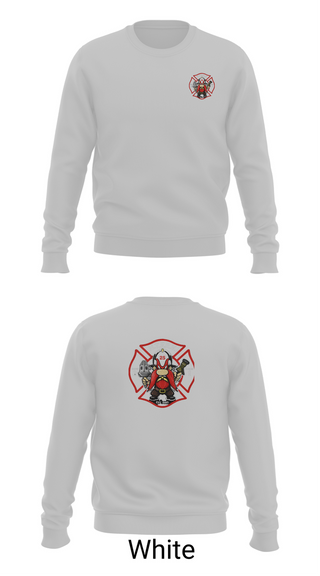 Crew Neck Sweatshirt, North Towanda Fire Rescue, Fire Department, Teamtime, Team time, sublimation, custom sports apparel, team uniforms, spirit wear, spiritwear, sports uniforms, custom shirts, team store, custom team store, fundraiser sports, apparel fundraiser