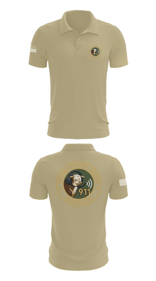 Short Sleeve Performance Polo, TCSO DISPATCH, , Teamtime, Team time, sublimation, custom sports apparel, team uniforms, spirit wear, spiritwear, sports uniforms, custom shirts, team store, custom team store, fundraiser sports, apparel fundraiser