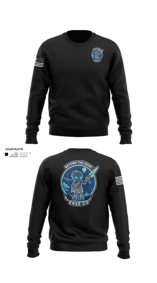 Crew Neck Sweatshirt, ERSE Company, Army, Teamtime, Team time, sublimation, custom sports apparel, team uniforms, spirit wear, spiritwear, sports uniforms, custom shirts, team store, custom team store, fundraiser sports, apparel fundraiser