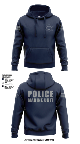 Hoodie, Sacramento Police Marine Unit, Police, Teamtime, Team time, sublimation, custom sports apparel, team uniforms, spirit wear, spiritwear, sports uniforms, custom shirts, team store, custom team store, fundraiser sports, apparel fundraiser