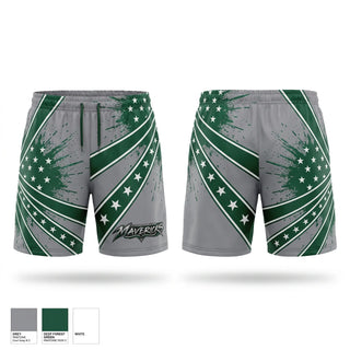 Athletic Shorts With Pockets, Central Utah Mavericks, Softball, Teamtime, Team time, sublimation, custom sports apparel, team uniforms, spirit wear, spiritwear, sports uniforms, custom shirts, team store, custom team store, fundraiser sports, apparel fundraiser
