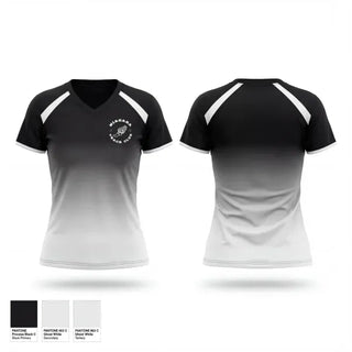 Womens Short Sleeve Vneck Shirt, Niagara Track & Field Club, Track & Field, Teamtime, Team time, sublimation, custom sports apparel, team uniforms, spirit wear, spiritwear, sports uniforms, custom shirts, team store, custom team store, fundraiser sports, apparel fundraiser