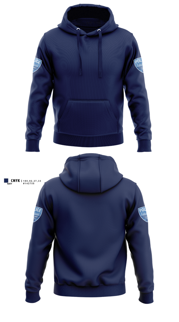 Hoodie, Lakeland Community College Police Department, Police, Teamtime, Team time, sublimation, custom sports apparel, team uniforms, spirit wear, spiritwear, sports uniforms, custom shirts, team store, custom team store, fundraiser sports, apparel fundraiser