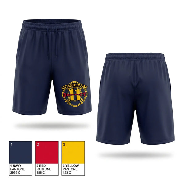Athletic Shorts With Pockets, Livingston parish fire district 11, Fire Department, Teamtime, Team time, sublimation, custom sports apparel, team uniforms, spirit wear, spiritwear, sports uniforms, custom shirts, team store, custom team store, fundraiser sports, apparel fundraiser