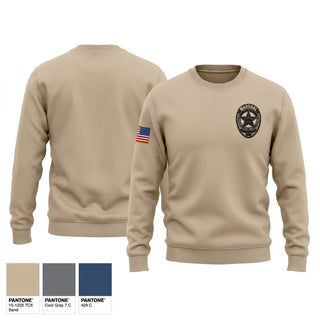 Crew Neck Sweatshirt, Dallas Marshal, Police, Teamtime, Team time, sublimation, custom sports apparel, team uniforms, spirit wear, spiritwear, sports uniforms, custom shirts, team store, custom team store, fundraiser sports, apparel fundraiser