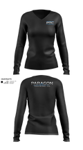 Paragon Training Co. Women's Long Sleeve V-neck Shirt - 21