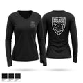 Strategic Enforcement Squad Women's Long Sleeve V-neck Shirt - 1