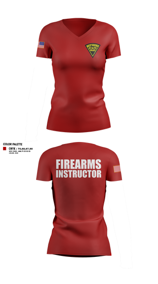 Womens Short Sleeve Vneck Shirt, West Virginia State Police, Police, Teamtime, Team time, sublimation, custom sports apparel, team uniforms, spirit wear, spiritwear, sports uniforms, custom shirts, team store, custom team store, fundraiser sports, apparel fundraiser