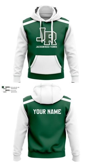 Hoodie, Jackson-Reed Tennis, Tennis, Teamtime, Team time, sublimation, custom sports apparel, team uniforms, spirit wear, spiritwear, sports uniforms, custom shirts, team store, custom team store, fundraiser sports, apparel fundraiser