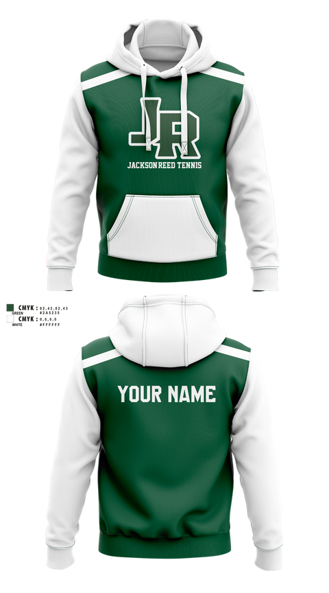 Hoodie, Jackson-Reed Tennis, Tennis, Teamtime, Team time, sublimation, custom sports apparel, team uniforms, spirit wear, spiritwear, sports uniforms, custom shirts, team store, custom team store, fundraiser sports, apparel fundraiser