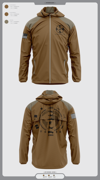 Windbreaker, Naval Hospital Jacksonville ERSS, , Teamtime, Team time, sublimation, custom sports apparel, team uniforms, spirit wear, spiritwear, sports uniforms, custom shirts, team store, custom team store, fundraiser sports, apparel fundraiser