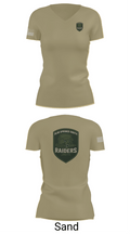 BSS JROTC 74818776 Women's Short Sleeve V-neck Shirt - 88