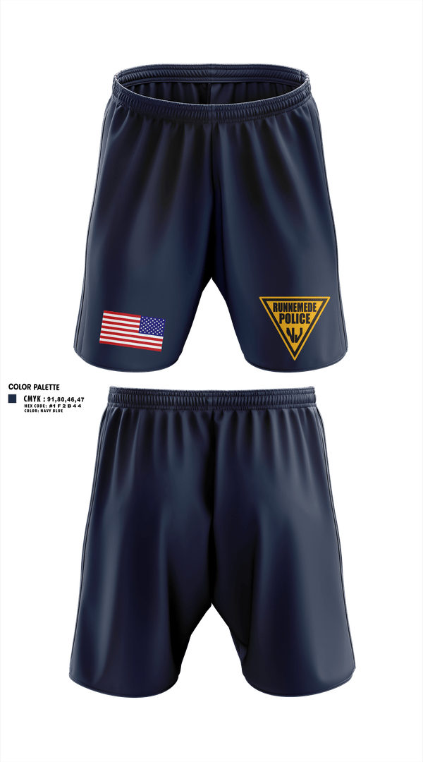 Athletic Shorts With Pockets, Runnemede Police, Police, Teamtime, Team time, sublimation, custom sports apparel, team uniforms, spirit wear, spiritwear, sports uniforms, custom shirts, team store, custom team store, fundraiser sports, apparel fundraiser
