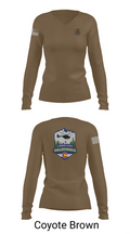 D Co 3-140th AVN 89038545 Women's Long Sleeve V-neck Shirt - 16