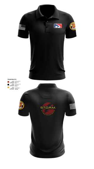 Short Sleeve Performance Polo, H2F STORM, Army, Teamtime, Team time, sublimation, custom sports apparel, team uniforms, spirit wear, spiritwear, sports uniforms, custom shirts, team store, custom team store, fundraiser sports, apparel fundraiser