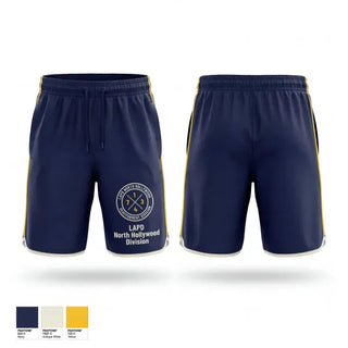 Athletic Shorts With Pockets, LAPD-North Hollywood Division, Police, Teamtime, Team time, sublimation, custom sports apparel, team uniforms, spirit wear, spiritwear, sports uniforms, custom shirts, team store, custom team store, fundraiser sports, apparel fundraiser