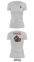 Tool Fire Rescue 36033264 Women's Short Sleeve V-neck Shirt - 12
