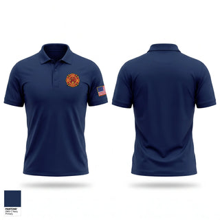 Short Sleeve Performance Polo, RED HILL FIRE DEPARTMENT, Fire Department, Teamtime, Team time, sublimation, custom sports apparel, team uniforms, spirit wear, spiritwear, sports uniforms, custom shirts, team store, custom team store, fundraiser sports, apparel fundraiser