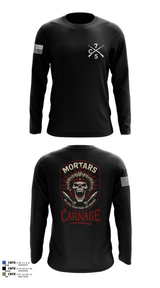Long Sleeve Performance Shirt, Carnage, , Teamtime, Team time, sublimation, custom sports apparel, team uniforms, spirit wear, spiritwear, sports uniforms, custom shirts, team store, custom team store, fundraiser sports, apparel fundraiser