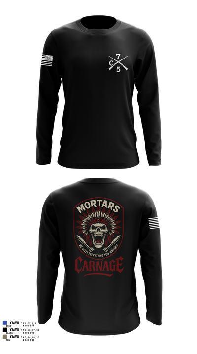 Carnage 79980273 Long Sleeve Performance Shirt 6