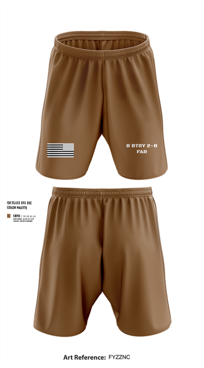 B BTRY 2-8 FAR 58114789 Athletic Shorts With Pockets - 6