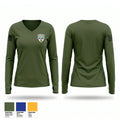 DCNR Rangers Women's Long Sleeve V-neck Shirt - 1
