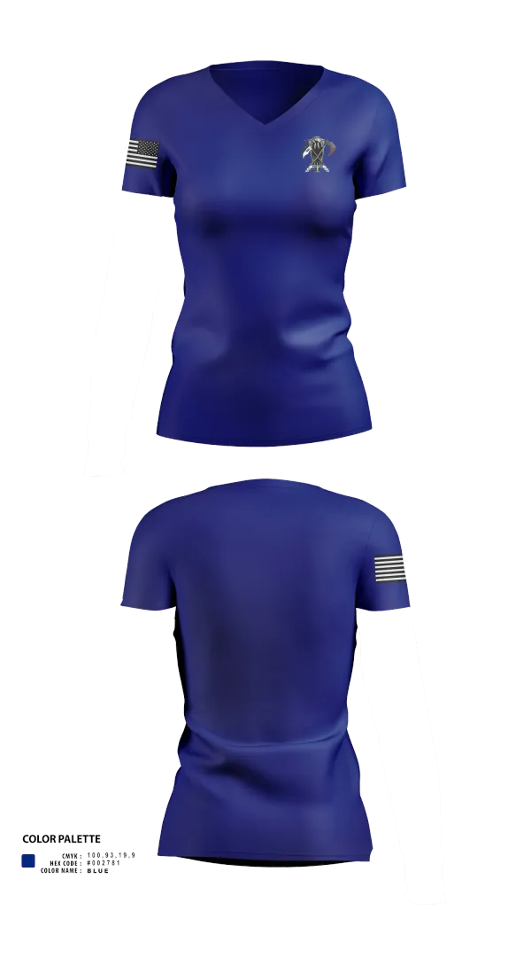 Womens Short Sleeve Vneck Shirt, HSC, IIIAC, , Teamtime, Team time, sublimation, custom sports apparel, team uniforms, spirit wear, spiritwear, sports uniforms, custom shirts, team store, custom team store, fundraiser sports, apparel fundraiser