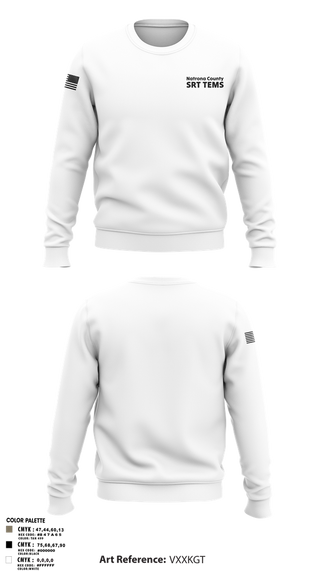 Crew Neck Sweatshirt, Natrona County SRT TEMS, , Teamtime, Team time, sublimation, custom sports apparel, team uniforms, spirit wear, spiritwear, sports uniforms, custom shirts, team store, custom team store, fundraiser sports, apparel fundraiser
