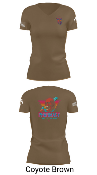 Womens Short Sleeve Vneck Shirt, , Army, Teamtime, Team time, sublimation, custom sports apparel, team uniforms, spirit wear, spiritwear, sports uniforms, custom shirts, team store, custom team store, fundraiser sports, apparel fundraiser