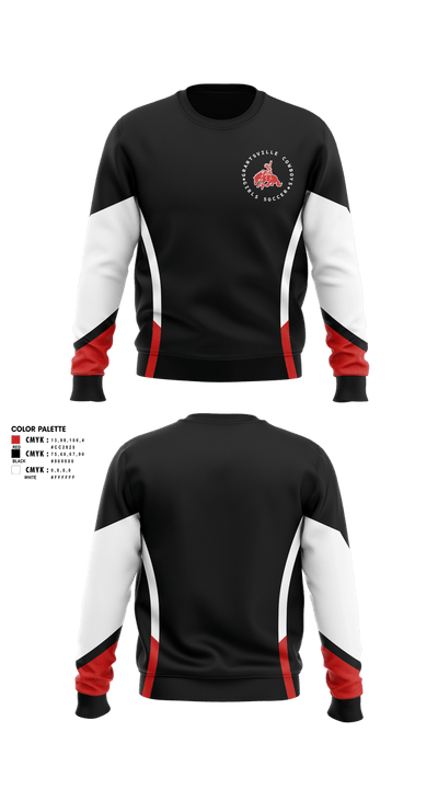 Grantsville Girls Soccer 58170846 Crew Neck Sweatshirt - 2