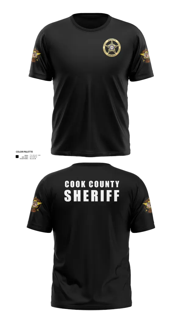 Cook County Sheriff’s Office 24552368 Old School Cotton Feel Shirt - 21