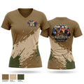 Operation K9 Women's Short Sleeve V-neck Shirt - 1