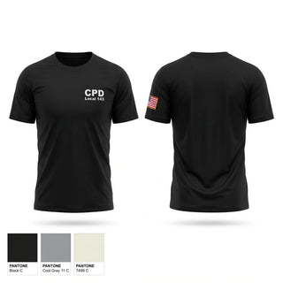 Short Sleeve Performance Shirt, CPD Local 143, Police, Teamtime, Team time, sublimation, custom sports apparel, team uniforms, spirit wear, spiritwear, sports uniforms, custom shirts, team store, custom team store, fundraiser sports, apparel fundraiser