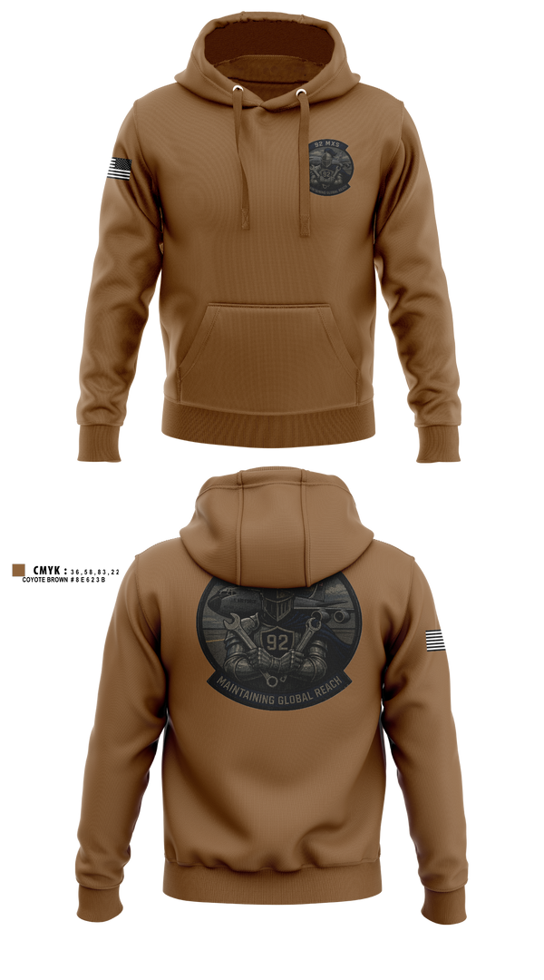 Hoodie, 92 MXS, Air Force, Teamtime, Team time, sublimation, custom sports apparel, team uniforms, spirit wear, spiritwear, sports uniforms, custom shirts, team store, custom team store, fundraiser sports, apparel fundraiser